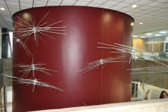 Obra de arte "Fénix" (techo sobre el lobby del HCC)